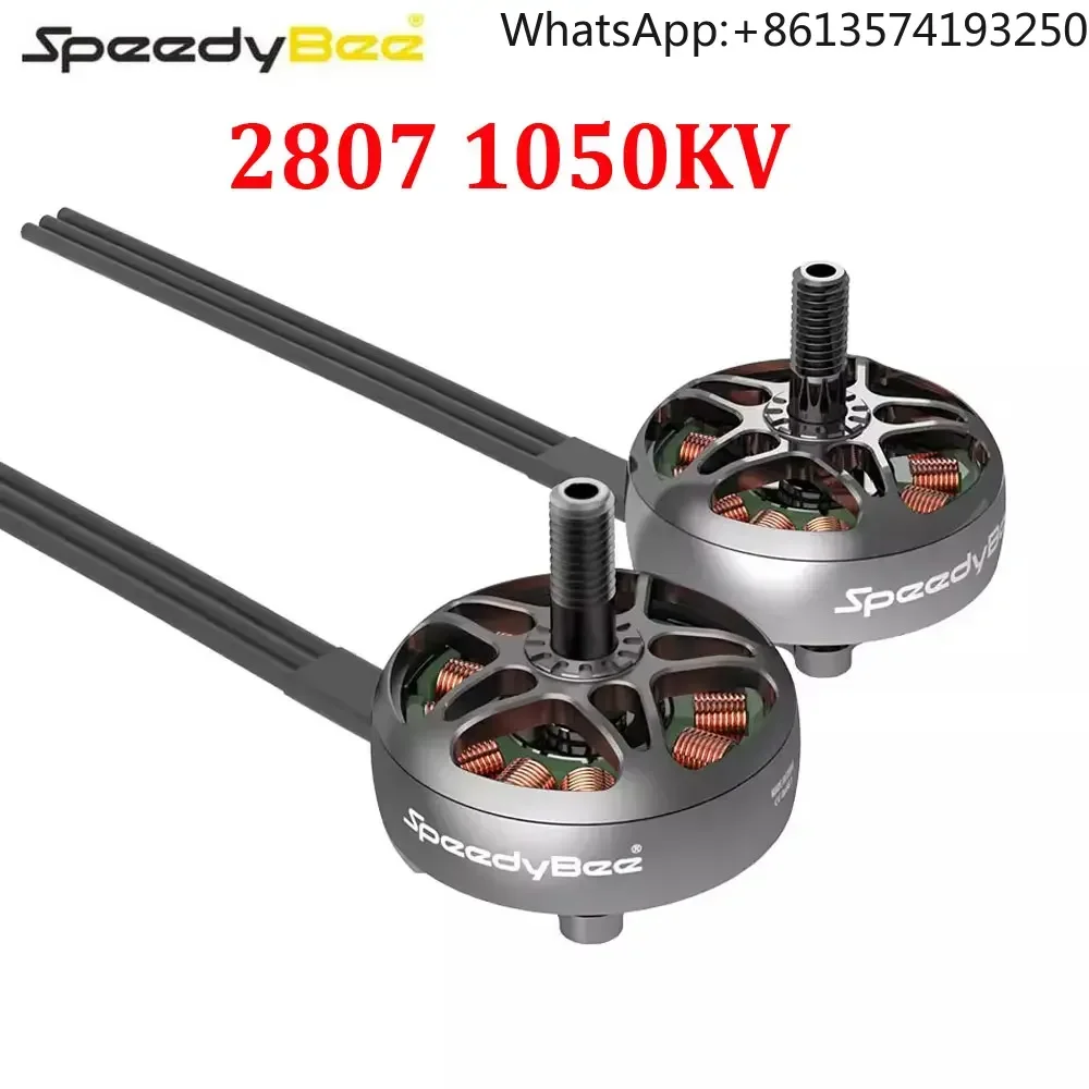 

SpeedyBee 2807 Brushless Motor 1050KV 6S LIPO for Mario Fold 8 DC FPV Long Range Drones DIY Parts