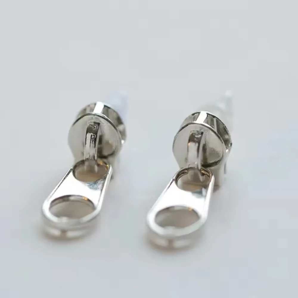 Creative Cute Zipper Stud Earrings for Women, Unique Fun Design