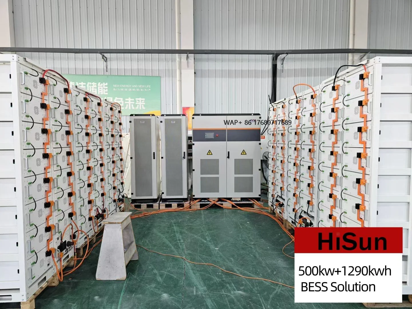 50KW 100KW 250KW 500KW Solar Energy System Complete Set 225kwh Storage System off Grid Lifepo4 for Solar Lithium Battery System