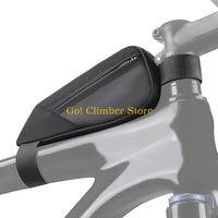 Q84C Waterproof Mountain Road Bike Top Tube Front Frame Bag Bicycles Triple-Cornered Panniers Bag Cycling Holder Pouch Pack