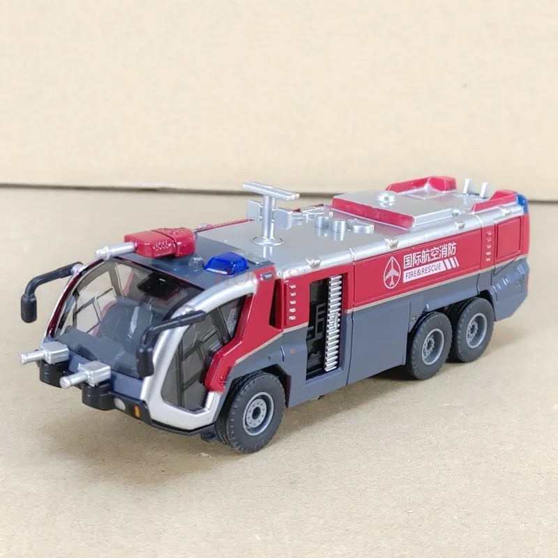 Alloy Water Cannon Fire Truck Foam Original Simulation Car Truck Model 2021