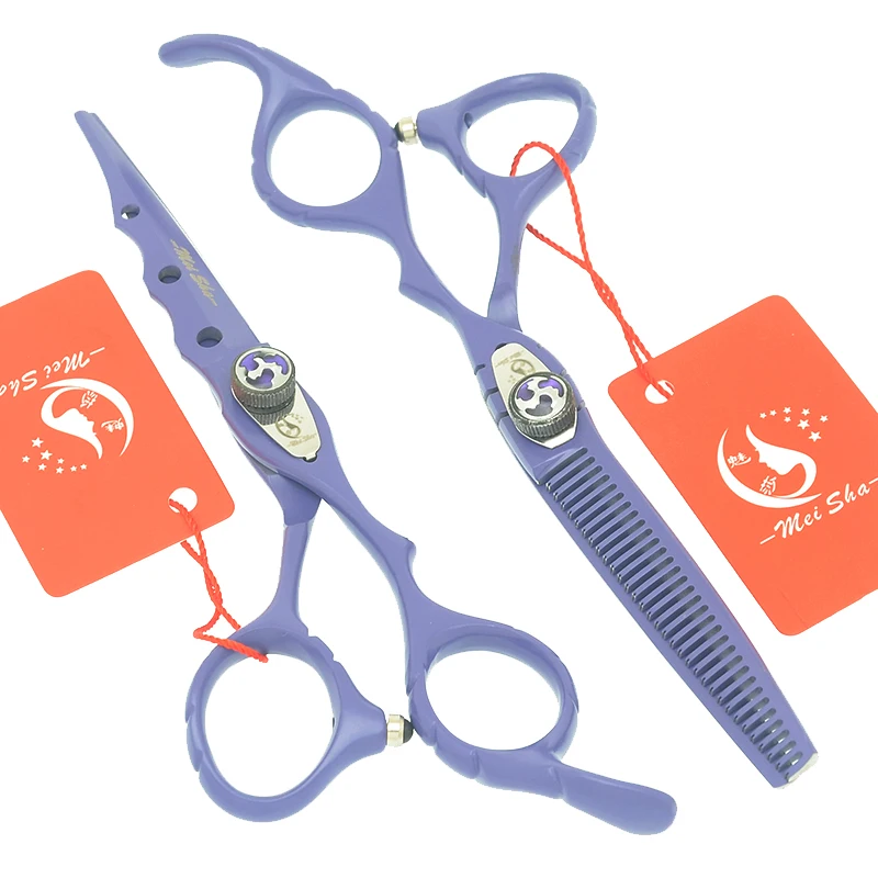 

Meisha 6 inch Professional Hairdressing Scissors Barber Hair Cutting & Thinning Scissors Set Japan 440c Hair Salon Shears A0024A