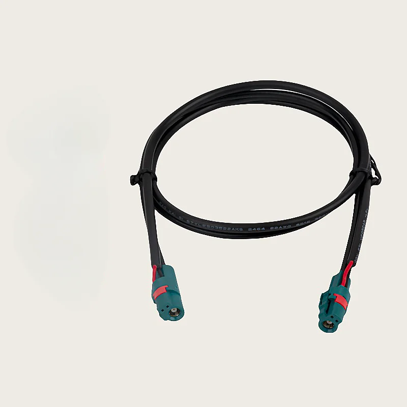 

Fakra+2P camera power supply video harness BYD driving recorder reverse mirror adapter female connector wire