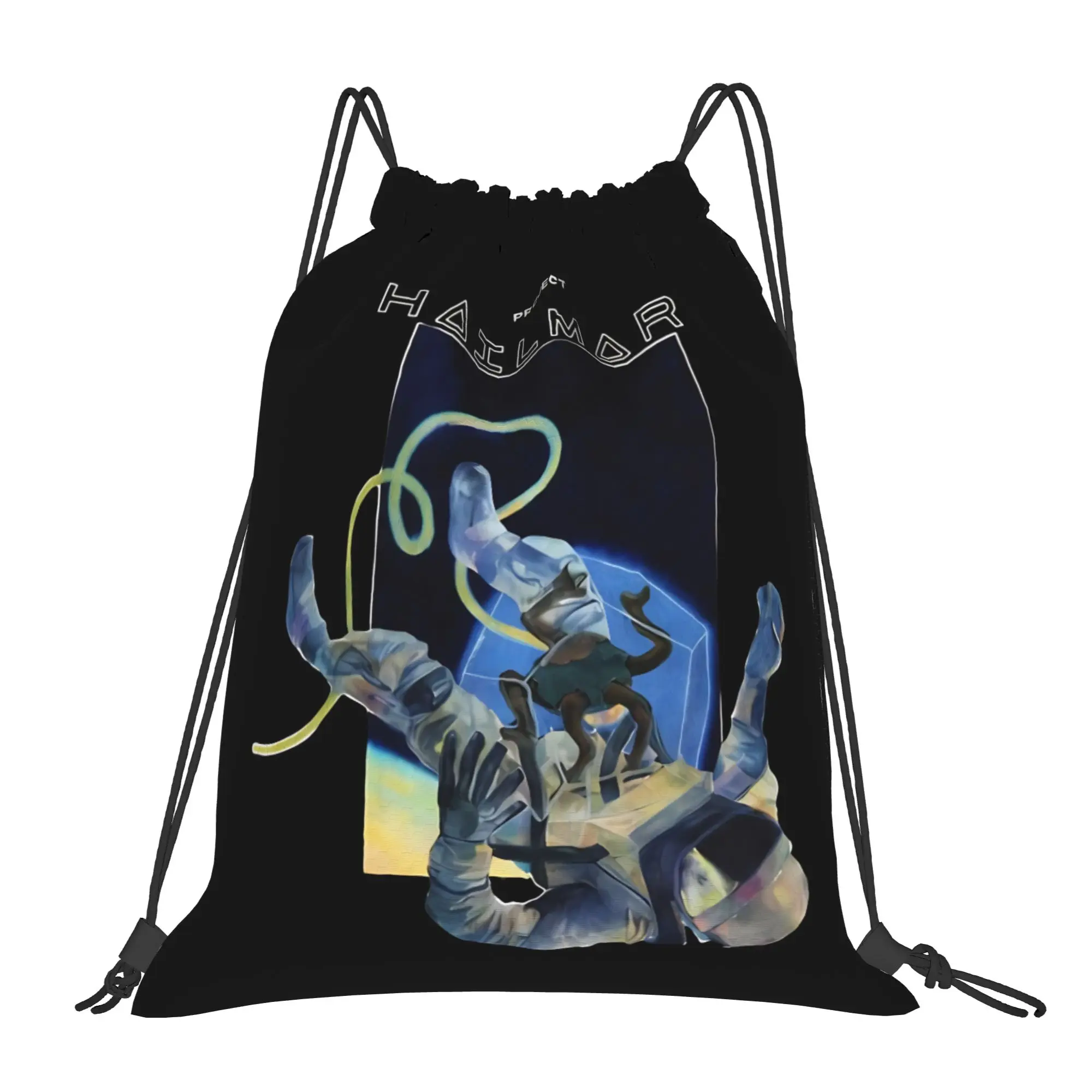 Project Hail Mary 2026 Drawstring Bag  Funny Football Gym Backpack For Women Foldable Sackpack String Bags