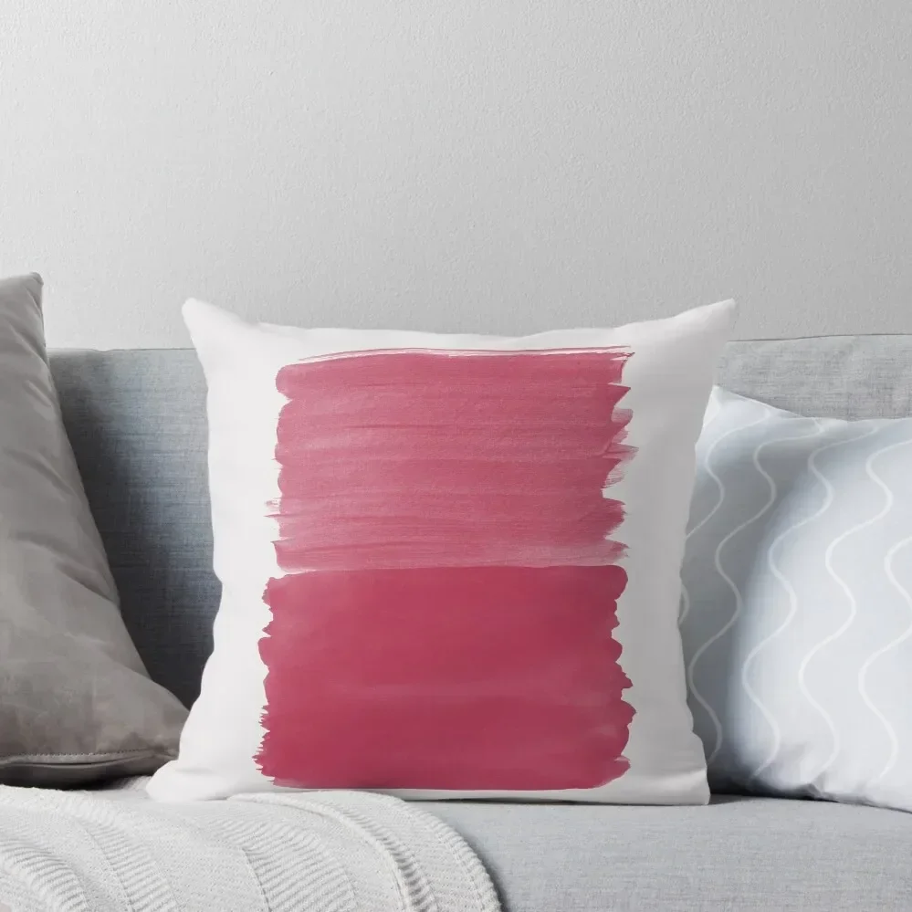 

Viva Magenta Abstract Minimalism #1 #minimal #ink #decor #art Throw Pillow Decorative pillow case autumn pillowcase pillow