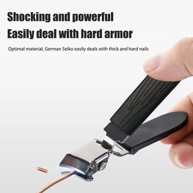 المهنية سوبر حادة مائلة مسمار كليبرز افتتاح مكافحة سبلاش مسمار المقص الفولاذ المقاوم للصدأ أظافر كماشة أدوات مانيكير