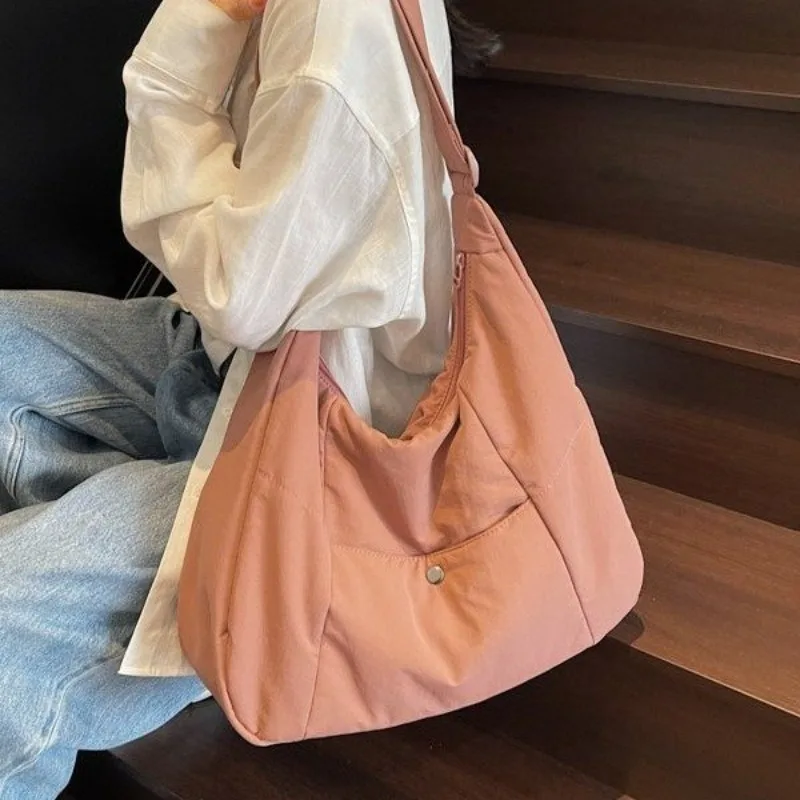 

Stylish Casual Diaper Bags For Women Vintage Leather Crossbody Bag Luxury Designer Tote Simple Large Capacity Messenger