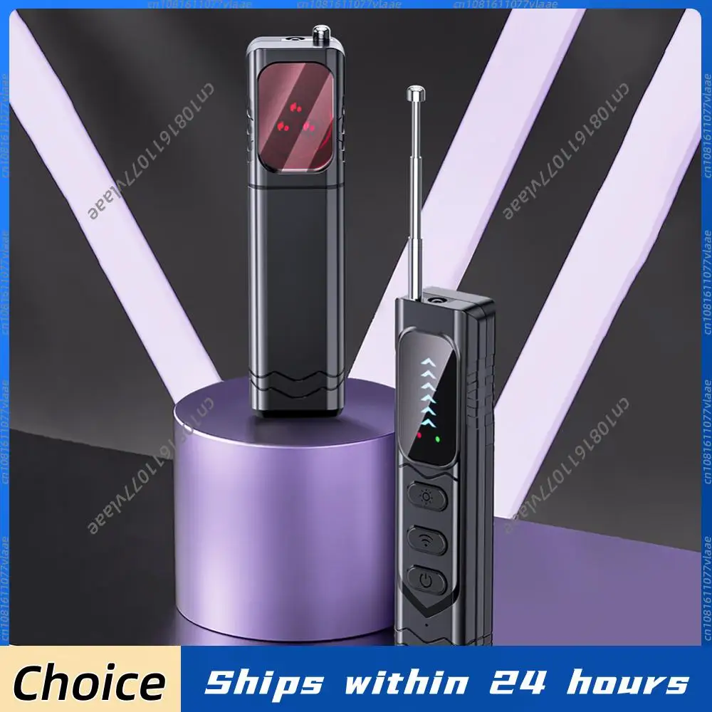 

Портативный детектор сигналов T17, антишпионский сканер, обнаружитель скрытых камер, инфракрасный сканер, детектор источников сигнала, защита от потери, звуковая и световая сигнализация.