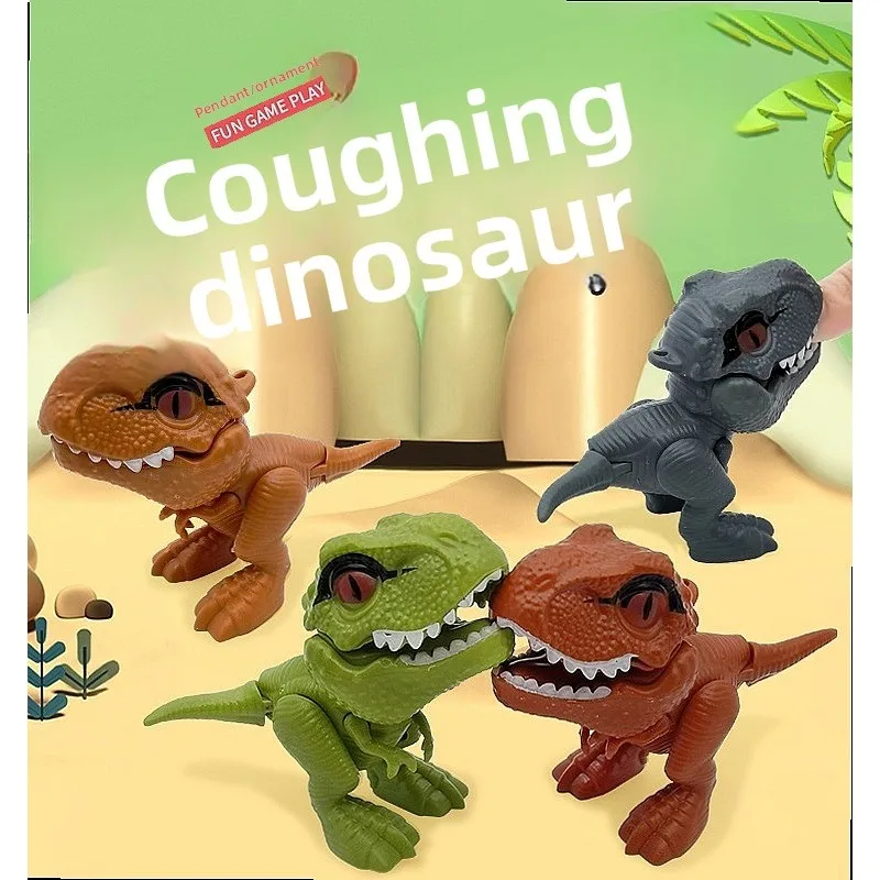New Moving Bite Finger Dinosaur Toy Creative Simulation Model Kids Gift