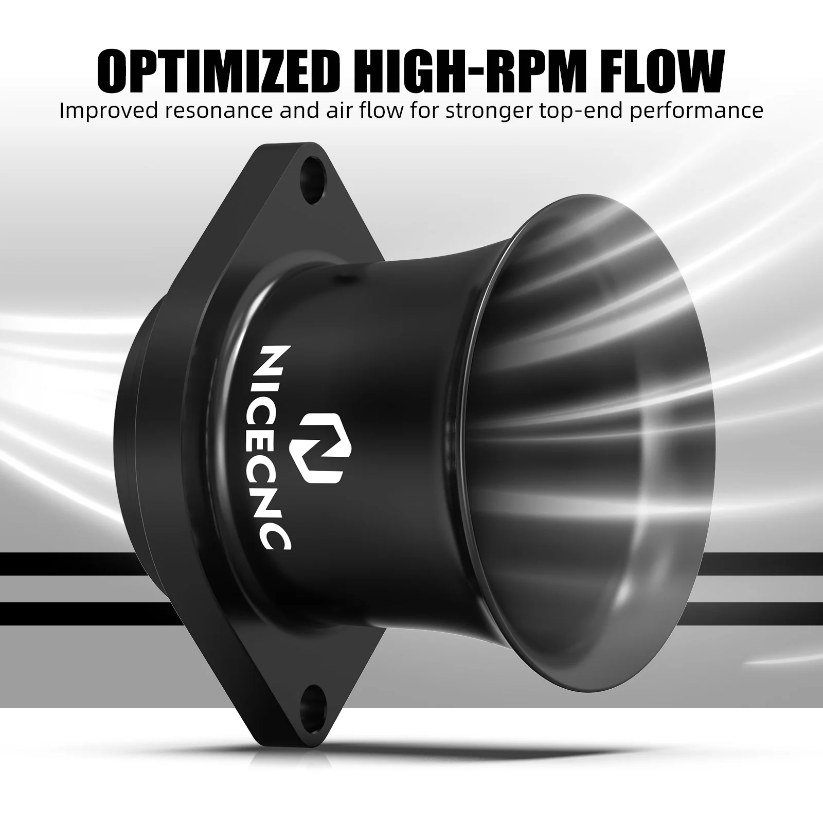 

NICECNC For KTM 1290 Super Adventure /R/S/T 2013-2024 Shortened Intake Trumpet 65mm Fit KTM 1190 1290 ADVENTURE /R/S/T 2013-2024
