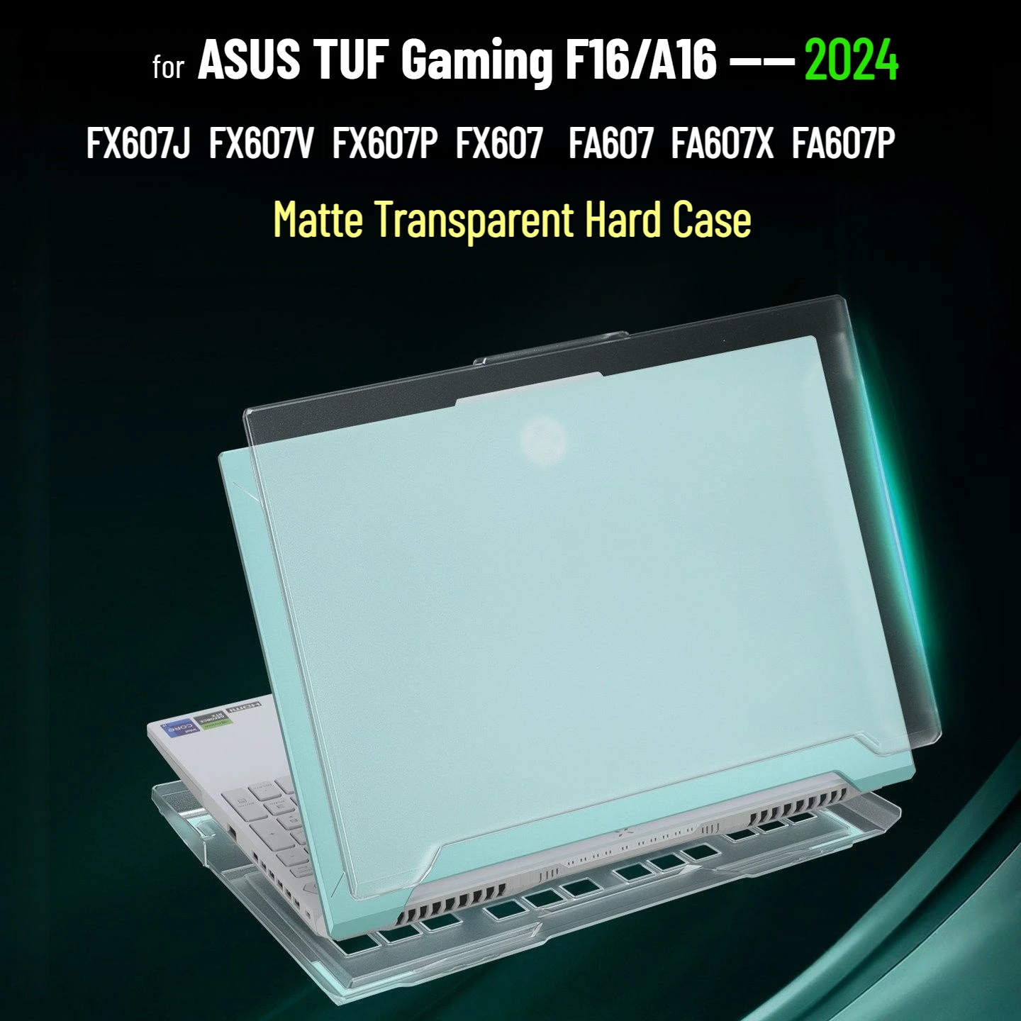 

Frosted Cover for 2024 ASUS TUF Gaming F16 A16 Laptop Case 16 Inch FA607 FX607 Hard PC Protective Shell for ASUS Tianxuan 5Pro