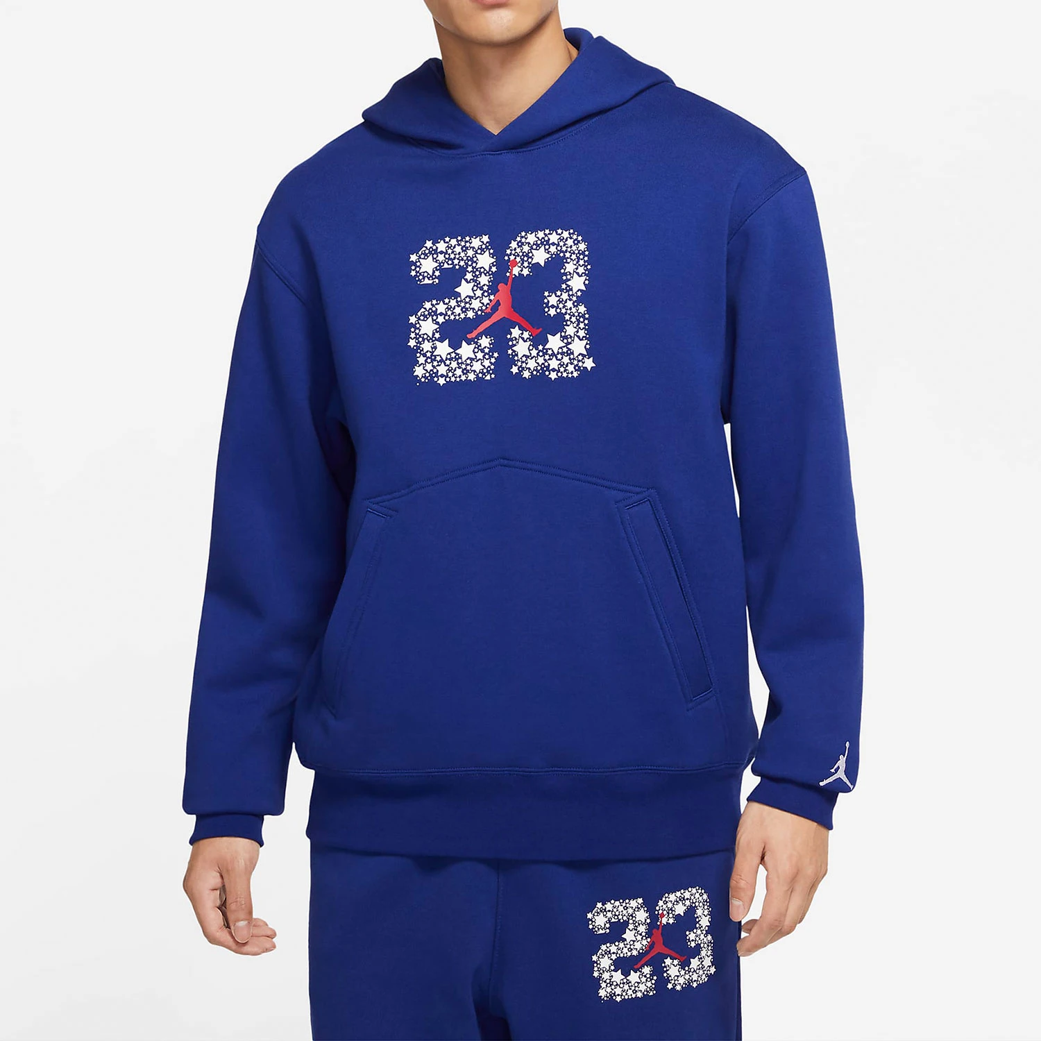 

Nike genuine JORDAN Men's Hooded Knit Sports Sweatshirt DJ0220-455