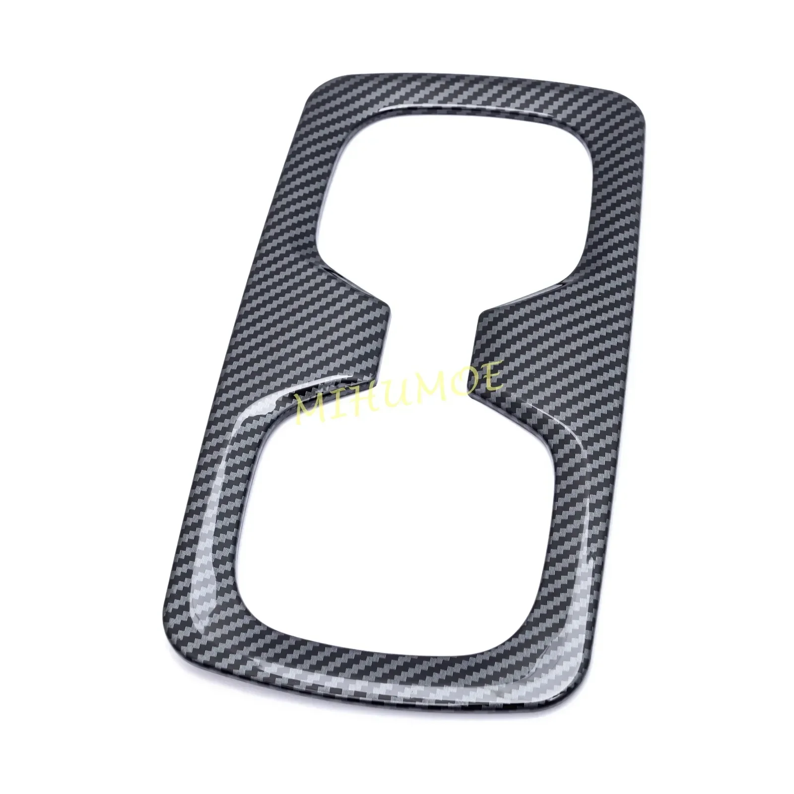 Carbon Fiber Interior Rear Seat Cup Holder Cover Trims For Lexus NX250 NX350 NX450h+ 2022 2023 2024