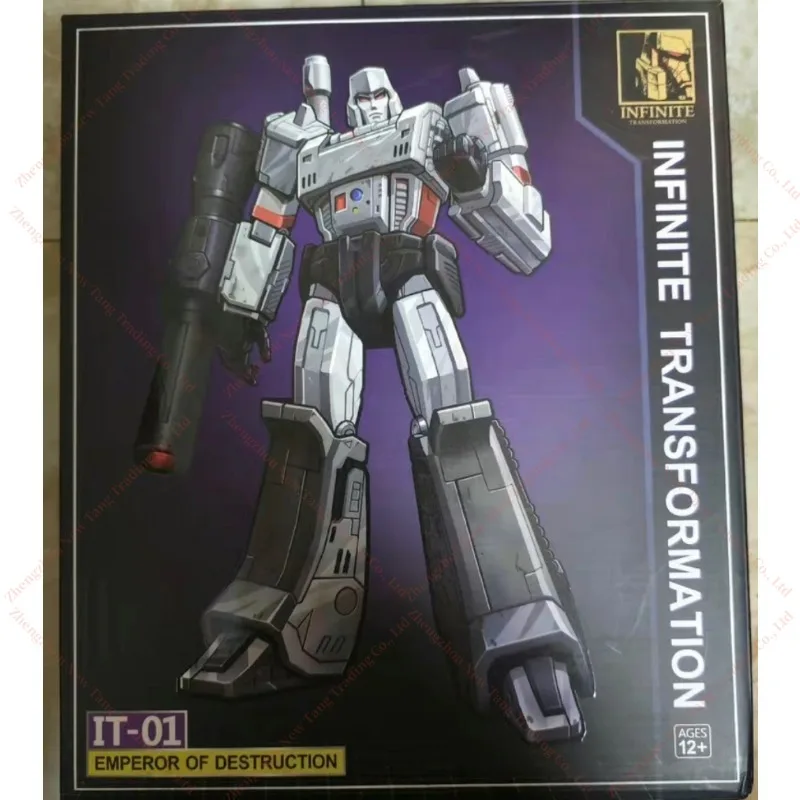 BMB Transformation G1 Decepticons MGTron IT01 Emperador de la Destrucción Pistola KO MP36 Colección de niños Figura de acción de juguete