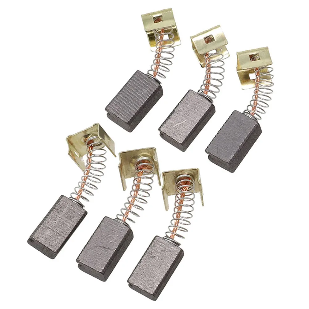 Optimize Power Tool Function Carbon Brushes Replacement for B&D Angle Grinders CD105 CD110 For CD115 KG900 6pcs
