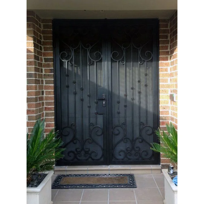 Wrought Iron Fence Wrought Iron Door Driveway Gate Modern Design Wrought Iron Gate