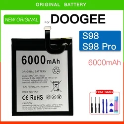 Batterie 100% Authentique pour Dooduextrêmes S98 Pro S99 S98, 6.3 Pouces, 6000mAh, Accessoires pour Téléphone Portable, 24.com