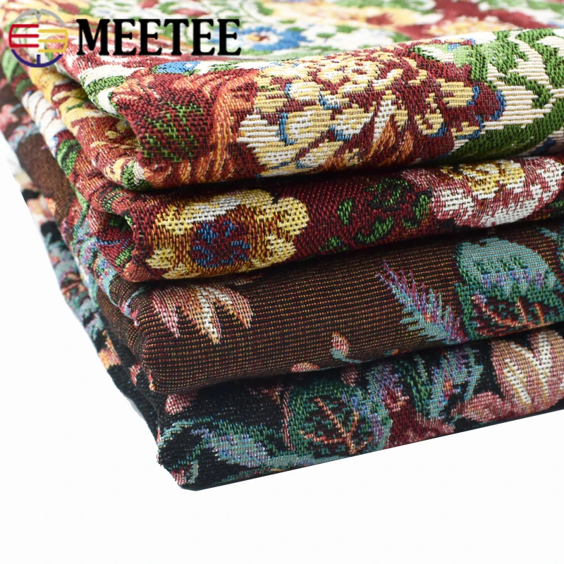 

50/100*150cm Meetee 21S Polyester Jacquard Fabric Yarn-dyed DIY Handmade Apparel Hometextile Luggage Decor Sewing Accessories