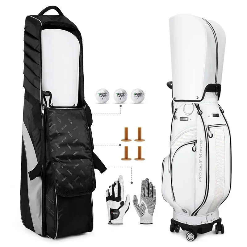 PGM Golf Air Bag Thickened Pearl Cotton Anti-collision Men Women Aviation Travel Bags With Code Lock HKB013