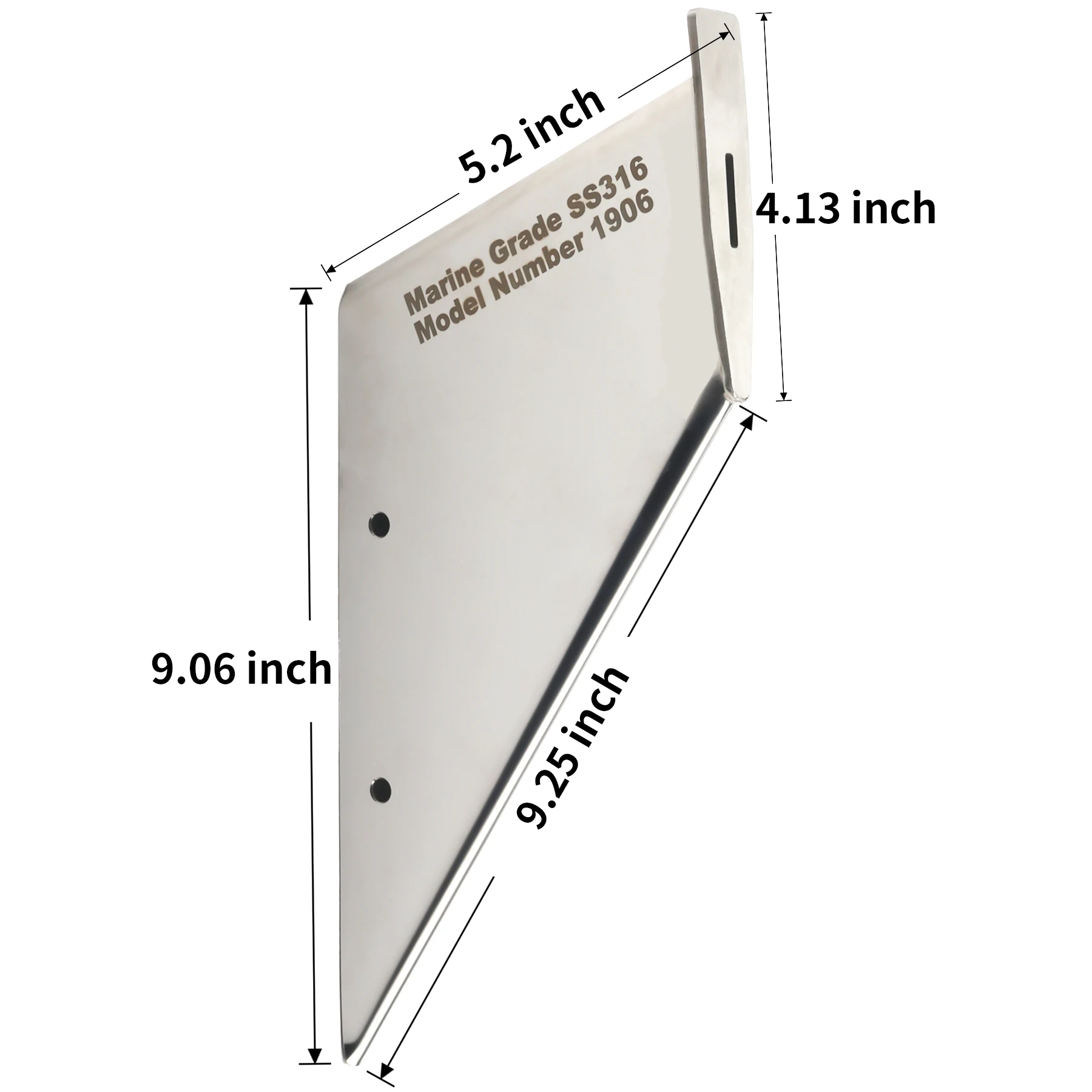 Marine Skeg Safe Protector Guard 27071 for Honda Mercury Nissan Tohatsu Force 40-140 HP 2 4 Stroke Motor Stainles Steel Wear Tab