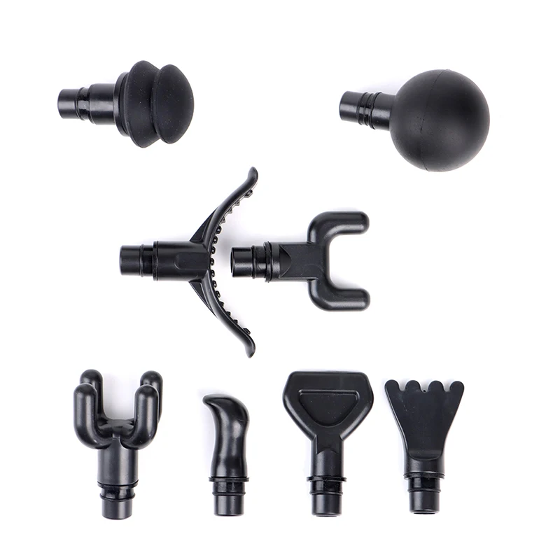 Universal Fascia Gun Massage Head Silicone Massage Head Fascia Gun Accessories Body Relaxation Massager Replacement Head