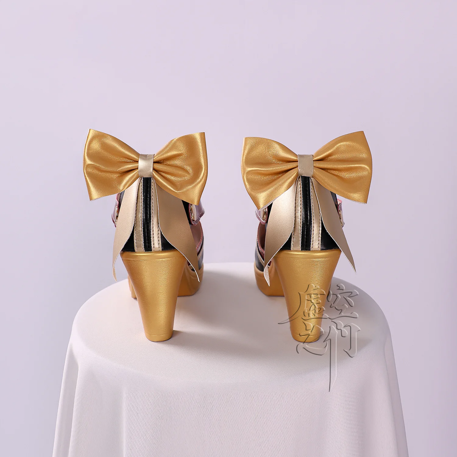 게임 Genshin Impact Sandrone 코스프레 신발 Sandrone 코스프레 부츠 할로윈 콤이콘 역할 놀이 소품 성인 여성용