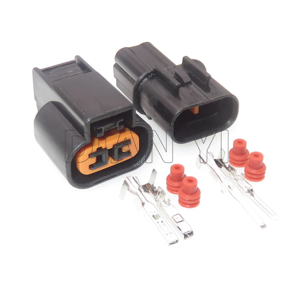 1 Set 2 Way PB621-02020 PB625-02027 AC Assembly Auto ABS Sensor Wire Socket Automobile Fog Lamp Cable Plug For Mitsubishi Souast