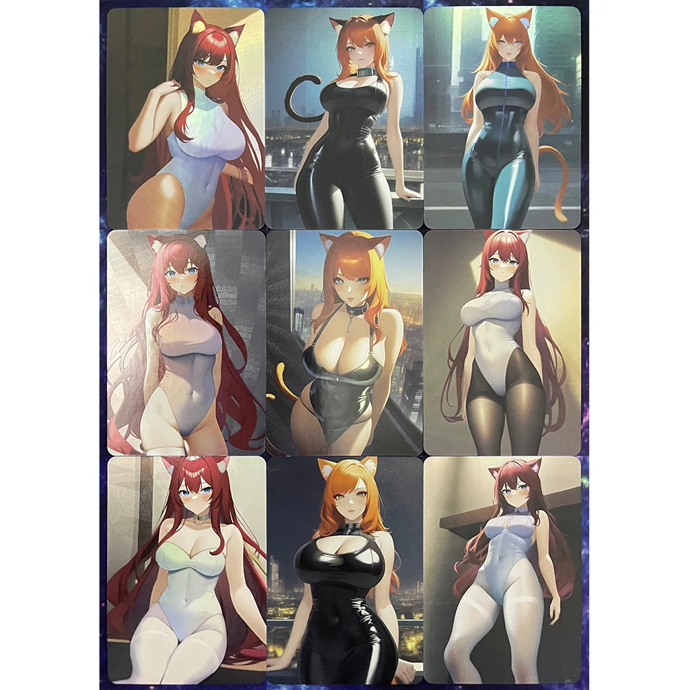 アニメ女神物語 DIY ACG 宮園かをり 桜島舞 雪ノ下ゆきん グリッターグッズカード クリスマス誕生日プレゼント