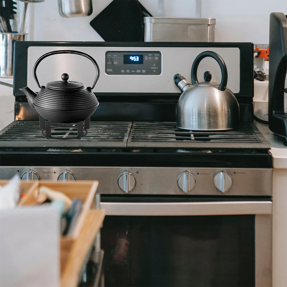 

Чугунное кольцо вока, утолщенное нескользящее кольцо для газовой плиты, замена стойки для кастрюли для плиты, духовки для костра, гриля, вок