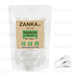 1000PCS Vegetarian HPMC Vazio Tamanho da Cápsula da Comprimido 00 0 1 Hollow Separado Vegetal Vegan Kosher Cápsulas Certificadas Halal