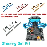 HS 1/14 Full Series 14321 JJRC C8802 YDJ-D879 RC Remote Control Car Spare Parts Steering Set Kit