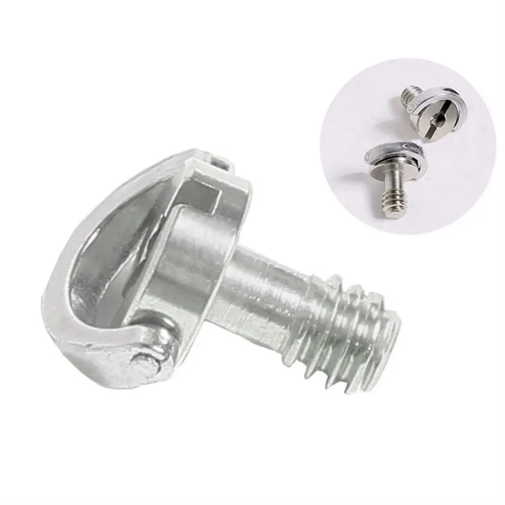 

Tripod Monopod Fixed Adapter Screw Adapter Silver For DSLR D-Ring Screw 1/4 Inch Screw Camera Screw Tripod Screw