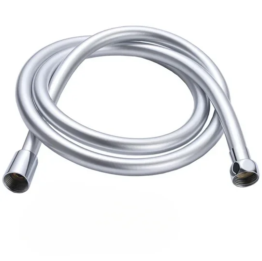 

Leak proof, explosion-proof, anti twist silver shower hose, extended PVC plastic shower head hose