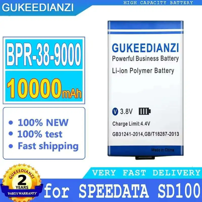 

For Speedata SD100 Bpr-38-9000 10000Mah Data Acquisition Device Battery Durable