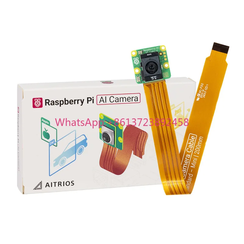 Raspberry Pi Official AI Camera Module with IMX500 Sensor Development Board for RSP Pi-1080p30/720p60 Video Support