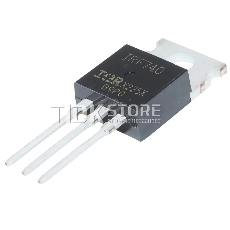 5PCS IRF740 IRF740PBF is directly inserted into MOS FET TO-220 100% NEW
