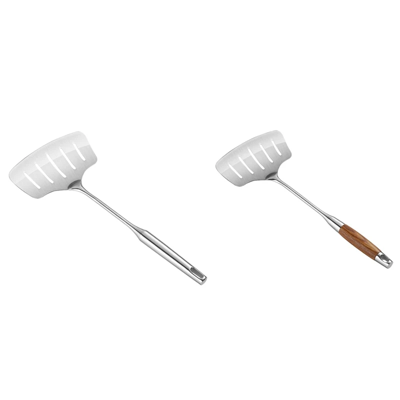 

Деталь из нержавеющей стали с длинной ручкой/шлицевой Тернер для стейков/кухонные инструменты для жарки и гриля