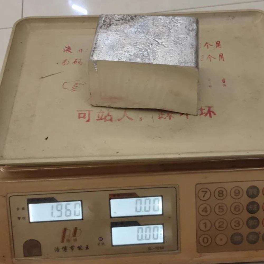 Imagem -03 - Bloco de Construção de Magnésio de Alta Pureza Bloco de mg Personalizado 1kg