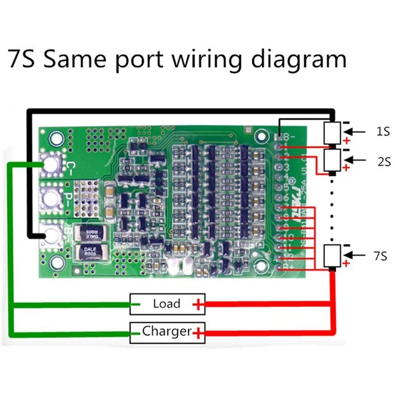 6S-13S 7S 12S 25a Lifepo4 Leven 18650 Batterij Cel Bms Oplader Bescherming Board 3.2V