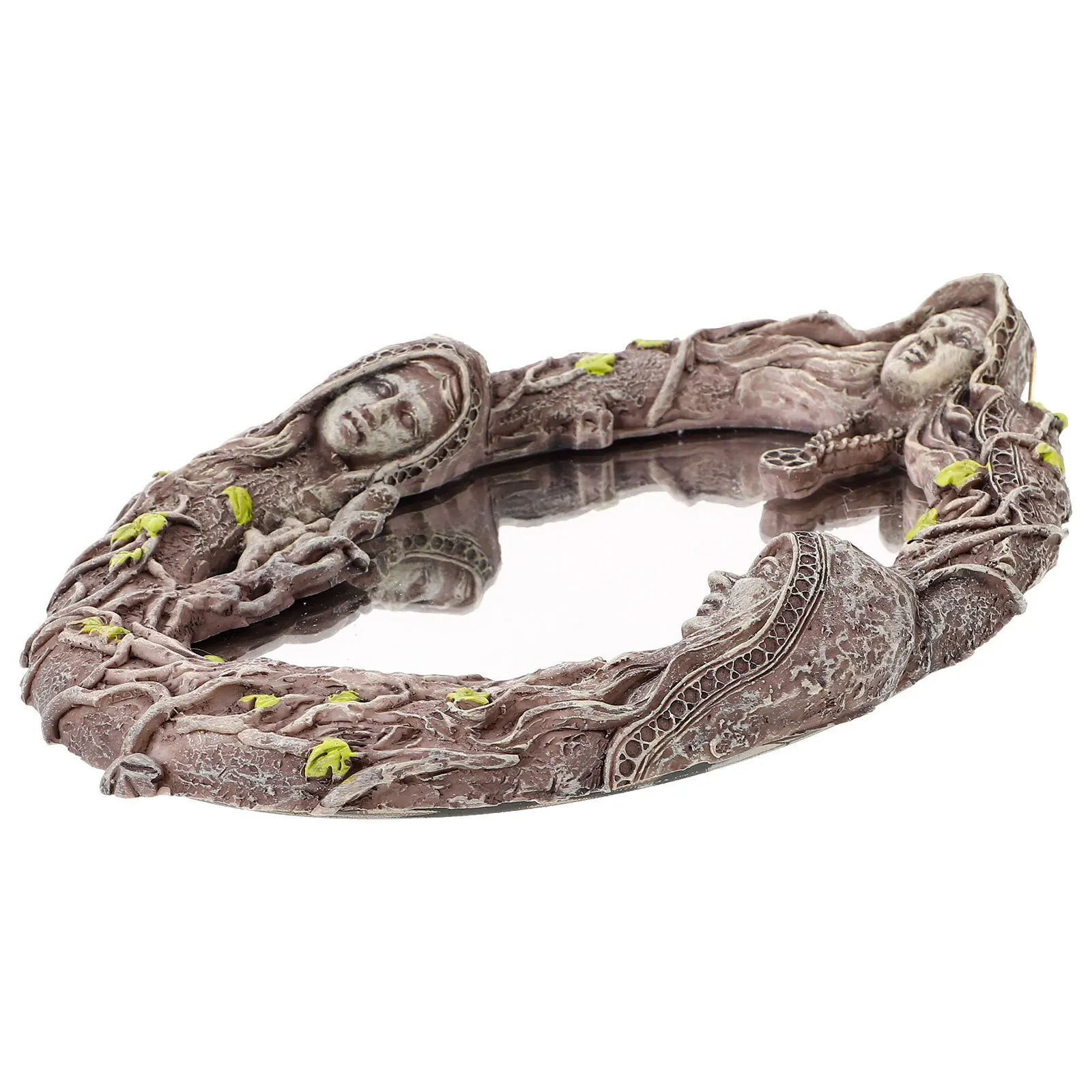 Vintage Göttin Spiegel Tischplatte Kleid Spiegel klar Make-up Werkzeug stilvolle Stil Dekor Make-up-Tool