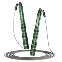 Speed rope skipping, professional fat-burning adult fitness and weight loss exercise, wire rope skipping with smooth speed
