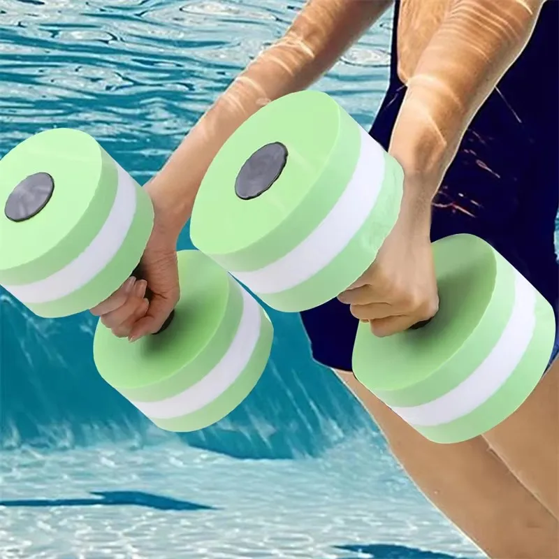 

EVA Floating Water Dumbbells Aerobic Exercise Water Dumbbell Swimming Equipment Water Yoga Fitness Dumbbellspromote sales