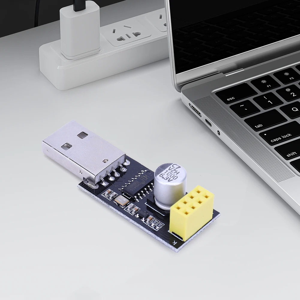 USB To ESP8266 Wireless WiFi Development Board Module Support Windows Systems ESP-01 Adapter 1000uF Solid-state Capacitor