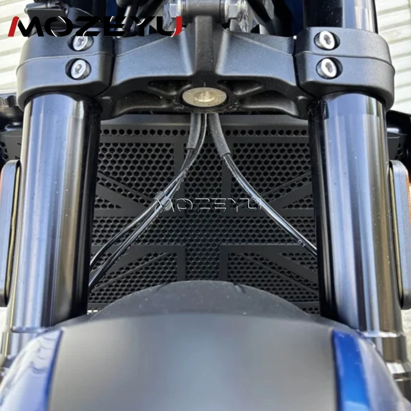 

For Trident 660 Triple Tribute 2024-2026 Radiator Guard Trident 660 2021-26 Motorcycle Aluminum Radiator Grille Cover Protection