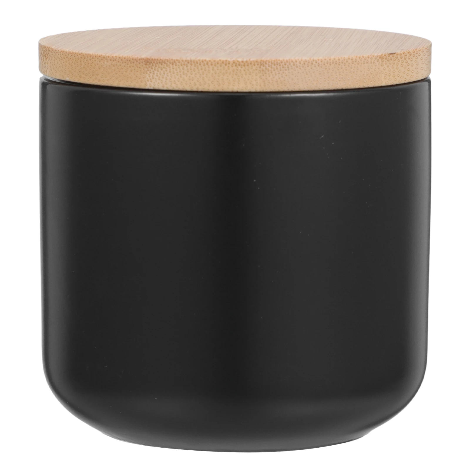 

Керамический контейнер для хранения зерна, герметичный герметичный ящик для хранения продуктов для орехов, овсяных, закусок, футляр для хранения круп, черный маленький