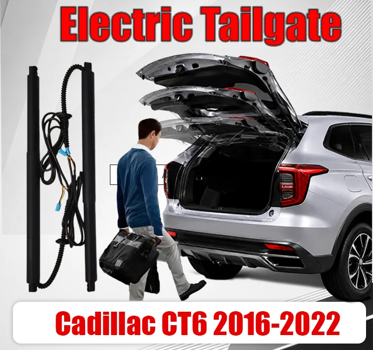 Electric Tailgate Kit for Cadillac CT6 2016-2022 Power Liftgate Back Door Struts Auto Car Trunk Boot Lid Shock Lift Support Rod