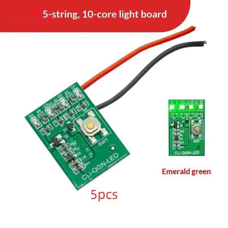 5PCS YOC-Electric Tool Key For Five Protection Boards LED Board Charging Protection Circuit Board Power Status