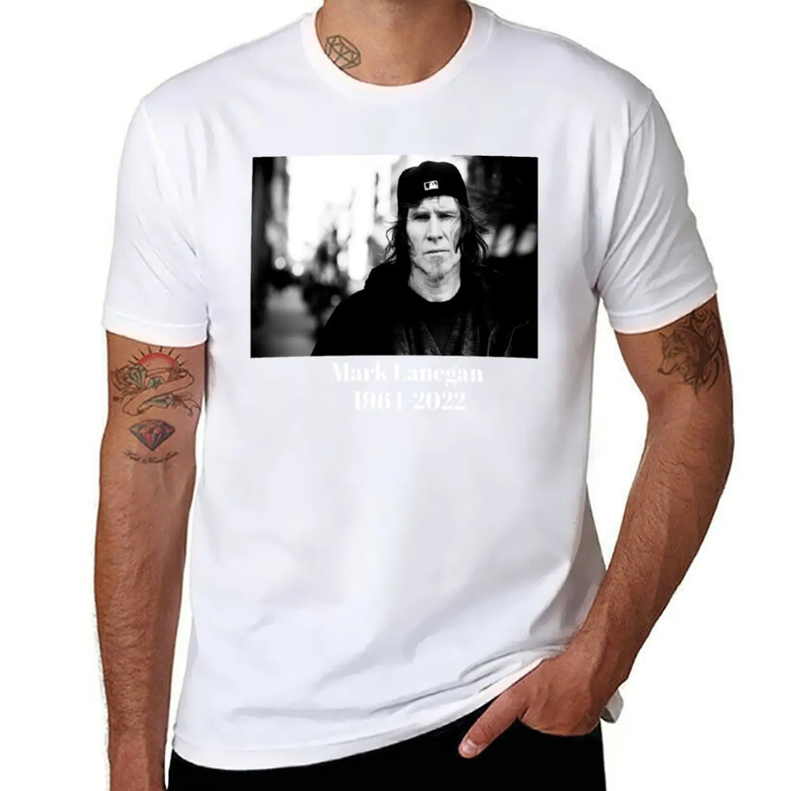 

Mark Lanegan, RIP Mark Lanegan T-Shirt man t shirt cotton high quality t shirt man cotton T-Shirt