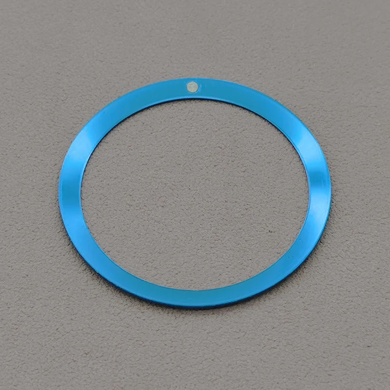 36.5mm Aluminium Bezel Insert NH35 Case Ring Fit for Submariner NH35 NH36 Diving Case Bezel Ring Watch Repair Parts