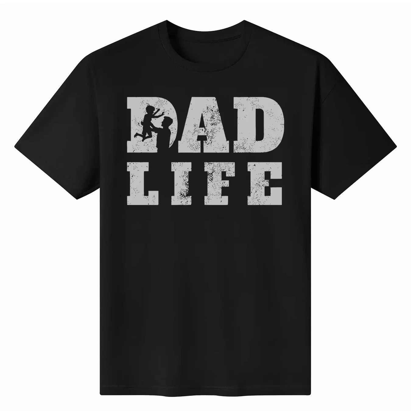 Funny Dad Life T Shirt Mens For Fathers Day Best New Year Daddy Silhouette